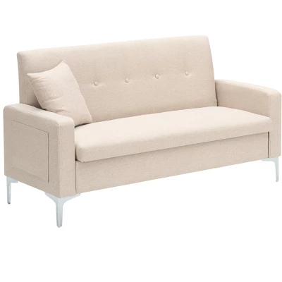 Multi-functional Storage Comfortable Double Sofa,Suitable For Living Room, Apartment, Home Office 7 Multi-functional Storage Comfortable Double Sofa,Suitable For Living Room, Apartment, Home Office - Image 7