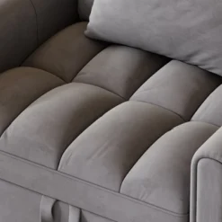 38.2inch Foldable Large-size Sofa Bed, Modern Polyester Single Sofa, Sofa Bed With Adjustable Backrest, 3 Positions And Pillows, Suitable -Bold Design Store GUEST 91d2d57e 39ea 4083 b1f6 07199aac340d