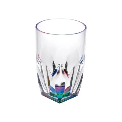 Rainbow Diamond Acrylic Glasses Drinking Set Of 4 Hi Ball (17oz), Plastic Drinking Glasses, BPA Free, Drinkware Set, Drinking Water Glasses 5 Rainbow Diamond Acrylic Glasses Drinking Set Of 4 Hi Ball (17oz), Plastic Drinking Glasses, BPA Free, Drinkware Set, Drinking Water Glasses - Image 5