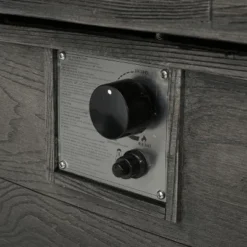 56" Outdoor 50,000 BTU Rectangular MgO Concrete Propane Fire Pit, Grey Wood Pattern (Tank Cover Not Included) -Bold Design Store GUEST 9e2afcd3 ea43 4f67 bff6 60f9af6cbddd