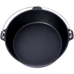 Pre-Seasoned Cast Iron Dutch Oven With Skillet Lid, Outdoor Camping Deep Pot For Camping Cooking BBQ , With Iron Pot Rack, 4.5 Quart 17 Pre-Seasoned Cast Iron Dutch Oven With Skillet Lid, Outdoor Camping Deep Pot For Camping Cooking BBQ , With Iron Pot Rack, 4.5 Quart -Bold Design Store GUEST a26dc089 3344 4b54 9abf 5ca31375512b 4
