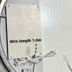 36*36in LED Bathroom Mirror, Anti-Explosion Glass, Rust-Resistant, Anti-Fog Features, Tri-Color Changing, Ideal For All Bathroom Decors -Bold Design Store GUEST a2badf03 ffcf 48b6 a254 e30214562d42