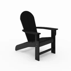 Black Adirondack Chair ¨C Premium HDPE Poly Lumber For Pool, Patio, And Garden Elegance -Bold Design Store GUEST a3a566bb 01ab 464d 9ccd 7ade1bffb4fb