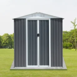 Outdoor Storage Sheds 6FTx4FT Apex Roof Grey -Bold Design Store GUEST a41c501e e9ca 4a54 8042 bcc5469fc5b5