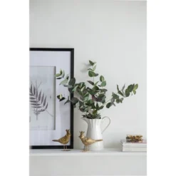 8.5x6x9in Maisie Pitcher, White -Bold Design Store GUEST a6f65e6a b3f3 45bd 8005 03b9d7d7b317