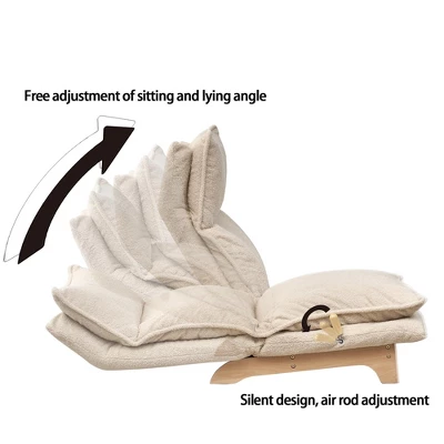 Lazy Sofa Balcony Leisure Chair Bedroom Sofa Chair Foldable Reclining Chair Leisure Single Sofa Functional Chair 2 Lazy Sofa Balcony Leisure Chair Bedroom Sofa Chair Foldable Reclining Chair Leisure Single Sofa Functional Chair - Image 2