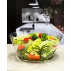 Palm Tree Acrylic Serving Bowls, Unbreakable Large Plastic Bowls, Soup Bowls, Salad Bowls, Cereal Bowl For Snacks, BPA Free -Bold Design Store GUEST ab10477a 53a5 4f3a 8eb1 f691dd093875