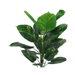 Artificial Plant, 54" Tall, Dieffenbachia Tree, Indoor, Faux, Fake, Floor, Greenery, Potted, Real Touch, Decorative, Green Leaves, Black Pot -Bold Design Store GUEST b5336a3a e771 4bc8 9a96 2bd338773d08