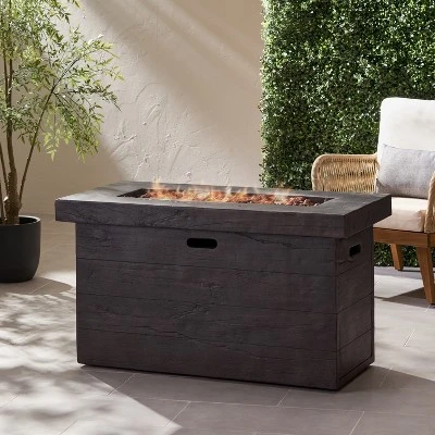 CUSTER 45'RECTANGULAR MGO FIRE PIT - 50,000 BTU 3 CUSTER 45'RECTANGULAR MGO FIRE PIT - 50,000 BTU - Image 3