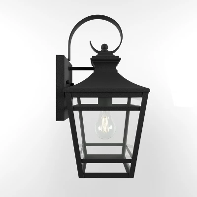Large Outdoor Wall Lights For House, Wall Mount Outdoor Porch Lights Waterproof Black Outdoor Sconce Lights With Clear Glass For Patio Hallway(1 Pack) 4 Large Outdoor Wall Lights For House, Wall Mount Outdoor Porch Lights Waterproof Black Outdoor Sconce Lights With Clear Glass For Patio Hallway(1 Pack) - Image 4