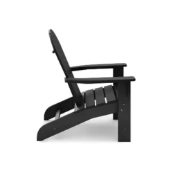 Black Adirondack Chair ¨C Premium HDPE Poly Lumber For Pool, Patio, And Garden Elegance -Bold Design Store GUEST c4868b8e ce8c 487e a417 2097d9784533