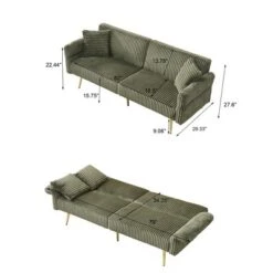 79 Inch Polyester Sofa Bed, Foldable Double Sofa Bed With Folding Armrests, Suitable For Living Rooms And Small Spaces 21 79 Inch Polyester Sofa Bed, Foldable Double Sofa Bed With Folding Armrests, Suitable For Living Rooms And Small Spaces -Bold Design Store GUEST c5c733d2 43e0 4969 bc99 bb54026fd2a8