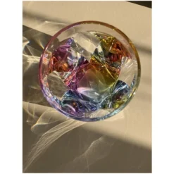 Rainbow Diamond Acrylic Glasses Drinking Set Of 4 DOF (9oz), Plastic Drinking Glasses, BPA Free Cocktail Glasses, Drinkware Set -Bold Design Store GUEST c8c760d6 acfd 4b30 9eff 78e0ba20a620