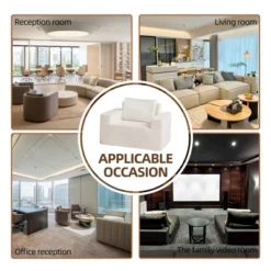 Sofa In A Box Polyester Sofa Couch With Pillow, Bean Bag Chairs For Adults Stuffed High-Density Polyester, Large Bean Bag Sofa -Bold Design Store GUEST c999fb14 eb01 4611 b125 82bc3bb0f7aa