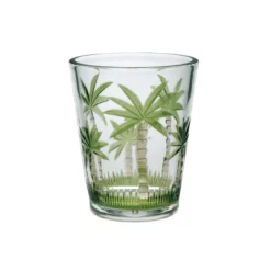 Palm Tree Design Acrylic Glasses Drinking Set Of 4 DOF (15oz), Plastic Drinking Glasses, BPA Free Cocktail Glasses, Drinkware Set -Bold Design Store GUEST cac2e26a 7a0a 4164 a677 f8f2906d5579