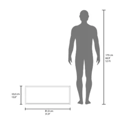 Wall Cabinet 13" H, 2 Sliding Doors, 1 Shelf, White -Bold Design Store GUEST ce8ee156 9d9e 4c5e b3ec 994d66865527