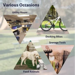 10' X 10' Metal Storage Shed For Ourdoor, Steel Yard Shed With Design Of Lockable Doors, Utility And Tool Storage For Garden, Backyard,Outside Use -Bold Design Store GUEST cf96406b 1dac 4f5c be7a f8e985f68d66