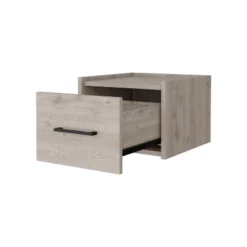 Elfrida Wall-Mounted Nightstand, Sleek Single-Drawer Design With Spacious Top Shelf 10 Elfrida Wall-Mounted Nightstand, Sleek Single-Drawer Design With Spacious Top Shelf -Bold Design Store GUEST d0a29f88 5d84 477c bcd3 f2f386cc9ffc
