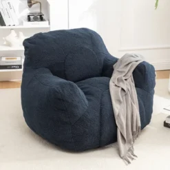 Bean Bag Chair With Filler, Bean Bag Sofa With Tufted Soft Stuffed Filling, Fluffy And Lazy Sofa, Comfy Cozy BeanBag Chairs With Memory Polyester