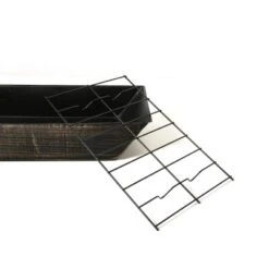 37-Inch Rectangular Metal Outdoor Wood Burning Fireplace,Outdoor Fireplace With Built-in Log Storage And Poker-Brushed Bronze,Log Burner Fire Pit -Bold Design Store GUEST d8ad1443 3ea9 4aed b970 1226a482079a