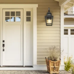 Large Outdoor Wall Lights For House, Wall Mount Outdoor Porch Lights Waterproof Black Outdoor Sconce Lights With Clear Glass For Patio Hallway(1 Pack) 16 Large Outdoor Wall Lights For House, Wall Mount Outdoor Porch Lights Waterproof Black Outdoor Sconce Lights With Clear Glass For Patio Hallway(1 Pack) -Bold Design Store GUEST d970e800 961b 4f58 950d f5d7056b2d25