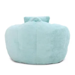 Giant Bean Bag Chair WithFootstool, Oversized Bean Bag For Adults And Kids, Polyester Shell-Shaped Large Chair With Filler, Stuffed Big Accent Sofa -Bold Design Store GUEST d9e8ad4f 97f5 4488 aa8b c2f2bf34eb79