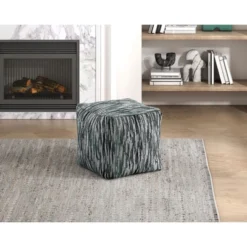 Modern Pouf Multi-Color Fabric Upholstered Ottoman, Non-Slip Floor Pouf, Bean Bag Chair, 1pc Sitting Pouf 7 Modern Pouf Multi-Color Fabric Upholstered Ottoman, Non-Slip Floor Pouf, Bean Bag Chair, 1pc Sitting Pouf -Bold Design Store GUEST ddfa745e 25aa 4041 af47 4c58d7f8501b