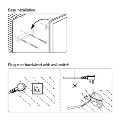 20in*28in LED Bathroom Mirror,Front-Lit And Back-Lit, Stepless Dimmable, 3 Colors CRI90+, Brightness Memory, Shatter-Proof,Anti-fog LED Vanity Mirror -Bold Design Store GUEST e0cfe6f5 16a8 48e3 aa47 a67b73adc5f9 1