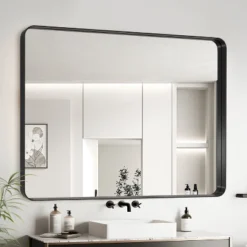 40x36 Inch Black Aluminium Frame Bathroom Mirror -Bold Design Store GUEST e14d4ce8 f458 43ae 9d13 b554ab2799a3