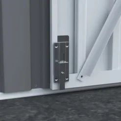 8X10FT Outdoor Storage Shed With Thickened Galvanized Steel,with Sloped Roof & Double Lockable Door,with 6 Vents, For Backyard Garden Bike,Lawnmower -Bold Design Store GUEST e6036174 6c57 497a b3a0 ac437e927bf2