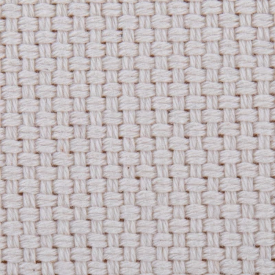 Large Round Pouf In Knitted Beige Fabric By LumiSource 2 Large Round Pouf In Knitted Beige Fabric By LumiSource - Image 2