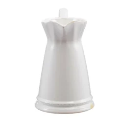 8.5x6x9in Maisie Pitcher, White -Bold Design Store GUEST ea2d866a 6c3d 4811 aa94 be177df91769