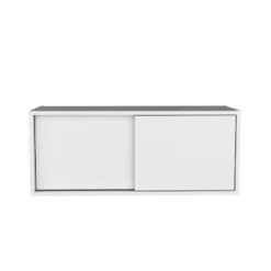 Note 32"W X 13" H Wall Cabinet With Sliding Doors , Wall Shelf, Storage Cabinet, Bedroom, Office, Living Room, Garage -Bold Design Store GUEST ef5f75b8 eded 4979 a595 1ff276fa4e37