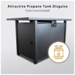 25" H X 42" W Steel Outdoor Fire Pit Table With Lid 8 25" H X 42" W Steel Outdoor Fire Pit Table With Lid -Bold Design Store GUEST f1035fdd 7d6c 4171 8cf0 09ceedf7c6e6