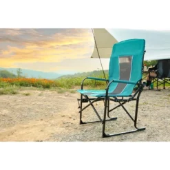 Camping Directors Chair, Heavy Duty,Oversized Portable Folding Chair With Side Table, Pocket For Beach, Fishing,Trip,Picnic,Lawn Blue -Bold Design Store GUEST f57f24ab aacf 43c6 a657 461f4917ba33