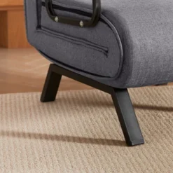 Folding Chair Bed, Comfy Convertible Sleeper Sofa, 5 In 1 Folding Bed With 5-Position Adjustable Backrest & Pillow, Floor Single Chairs -Bold Design Store GUEST f5c3af16 7d67 49b9 ab98 9684099a5382