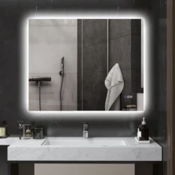 LED Bathroom Mirror With Lights, 39inx 32in LED Mirror For Bathroom With Anti-Fog, Memory & Infinite Color Temperature,Horizontal/Vertical -Bold Design Store GUEST f62998dd 3148 415a b8f5 91ecf34f6e7b