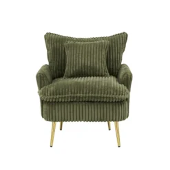 30.31 Inch Single Chair Fashion Sofa, Green Sofa, Coarse Polyester Polyester, Soft And Comfortable, Suitable For Apartment Office Living Room Bedroom 13 30.31 Inch Single Chair Fashion Sofa, Green Sofa, Coarse Polyester Polyester, Soft And Comfortable, Suitable For Apartment Office Living Room Bedroom -Bold Design Store GUEST f640036b a482 4333 a065 cc08e5a08cd8