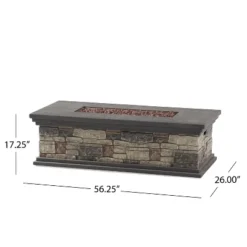 RECTANGLE MGO FIRE PIT - 50 000 BTU -Bold Design Store GUEST f7c83870 aaf5 4015 94b2 6bdb740bc0b3