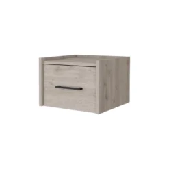 Elfrida Wall-Mounted Nightstand, Sleek Single-Drawer Design With Spacious Top Shelf 9 Elfrida Wall-Mounted Nightstand, Sleek Single-Drawer Design With Spacious Top Shelf -Bold Design Store GUEST f7f3fb87 042d 4083 aa39 05747974f697