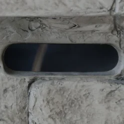 30" Outdoor Square MgO Propane Fire Pit - 40,000 BTU, Grey -Bold Design Store GUEST fd291ebd 779b 44fa bc20 054db4905d2a